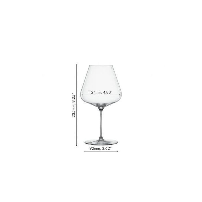 Spiegelau Bourgogne glas 96 cl. Definition. Set van 6 stuks
